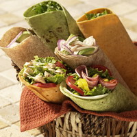 Recept van Hollandse wrap met gehakt en spinazie op Receptenenzo