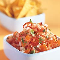 Recept van Pittige tomatensalsa op Receptenenzo