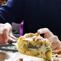 Recept van Spruitjes quiche op Receptenenzo