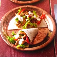 Recept van Tortilla met shoarma op Receptenenzo