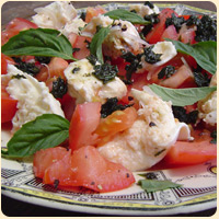 Recept van Insalata Caprese (salade uit Capri) op Receptenenzo