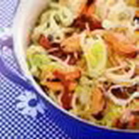 Recept van Romige spaghettie met mosselen op Receptenenzo